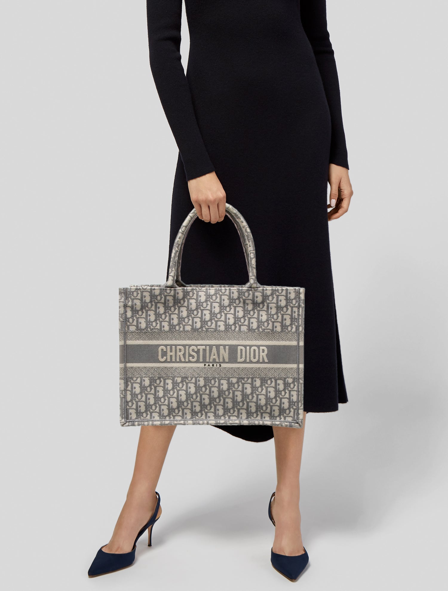 Christian Dior Oblique Jacquard Book Medium